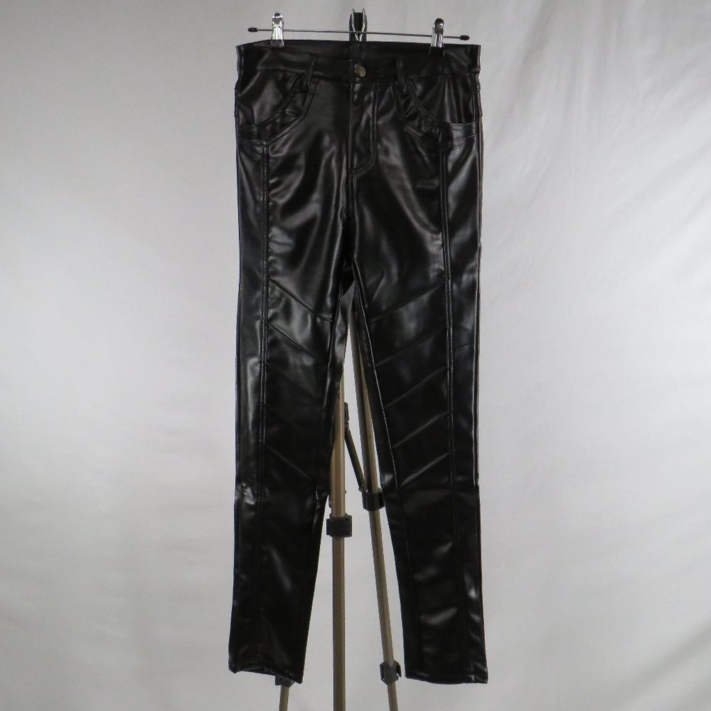 Faux Leather Pants